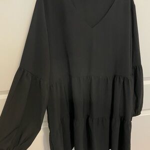 Amazon Black Midi Dress